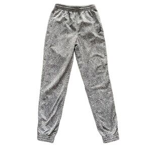 ⭐️HP⭐️ SzXL Youth Jordan Light Weight Black/Grey Patterned Joggers VGUC